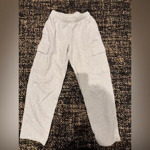 Aritzia Light Gray Kids Joggers